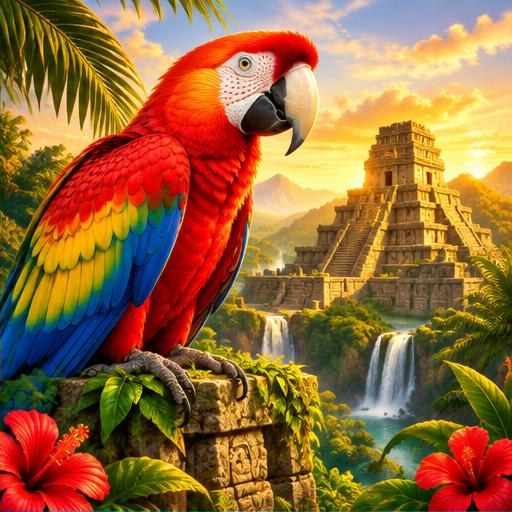Aripile junglei — ilustrație